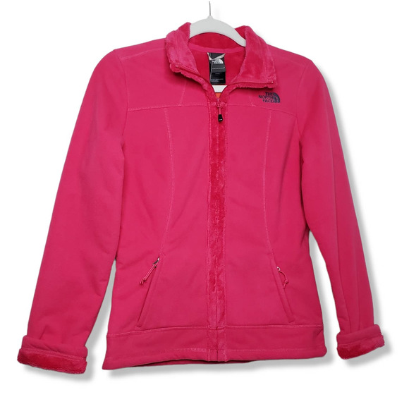 The North Face Morningside Full Zip Fleece Jacket in Passion Pink - Picture 2 of 10